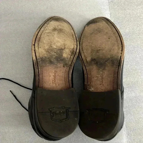 [10EE]Florsheim Baldwin  Black Leather Men Plain Toe Chukka Boots - Picture 11 of 12